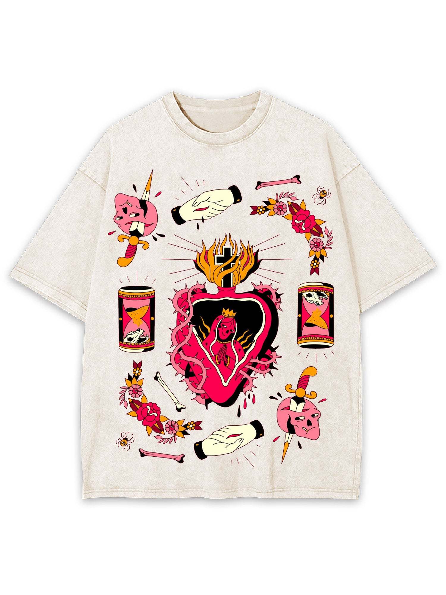 Heart Of Thorns Washed Tshirt