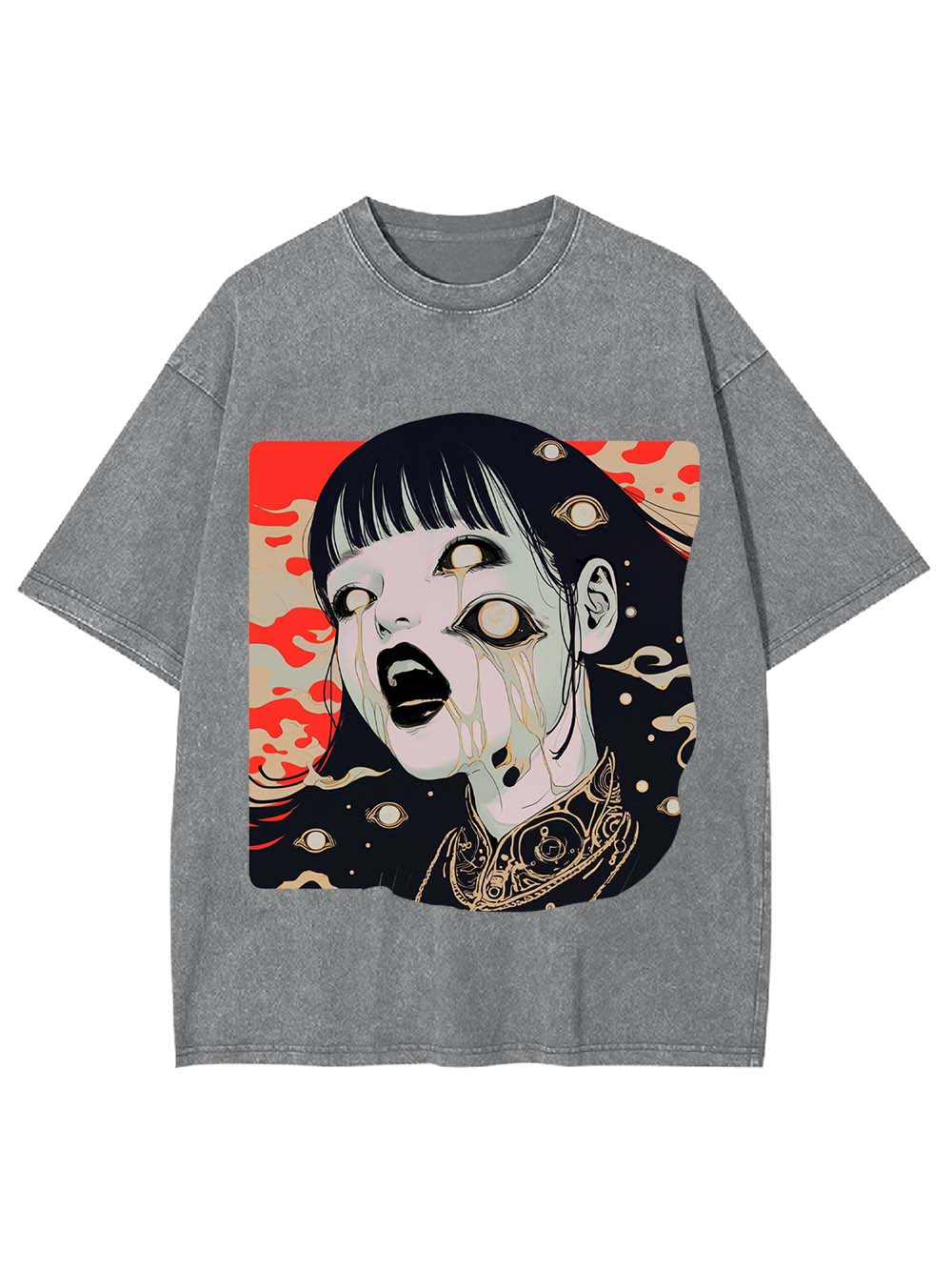 EYES OF CHAOTIC DESPAIR WASHED TSHIRT