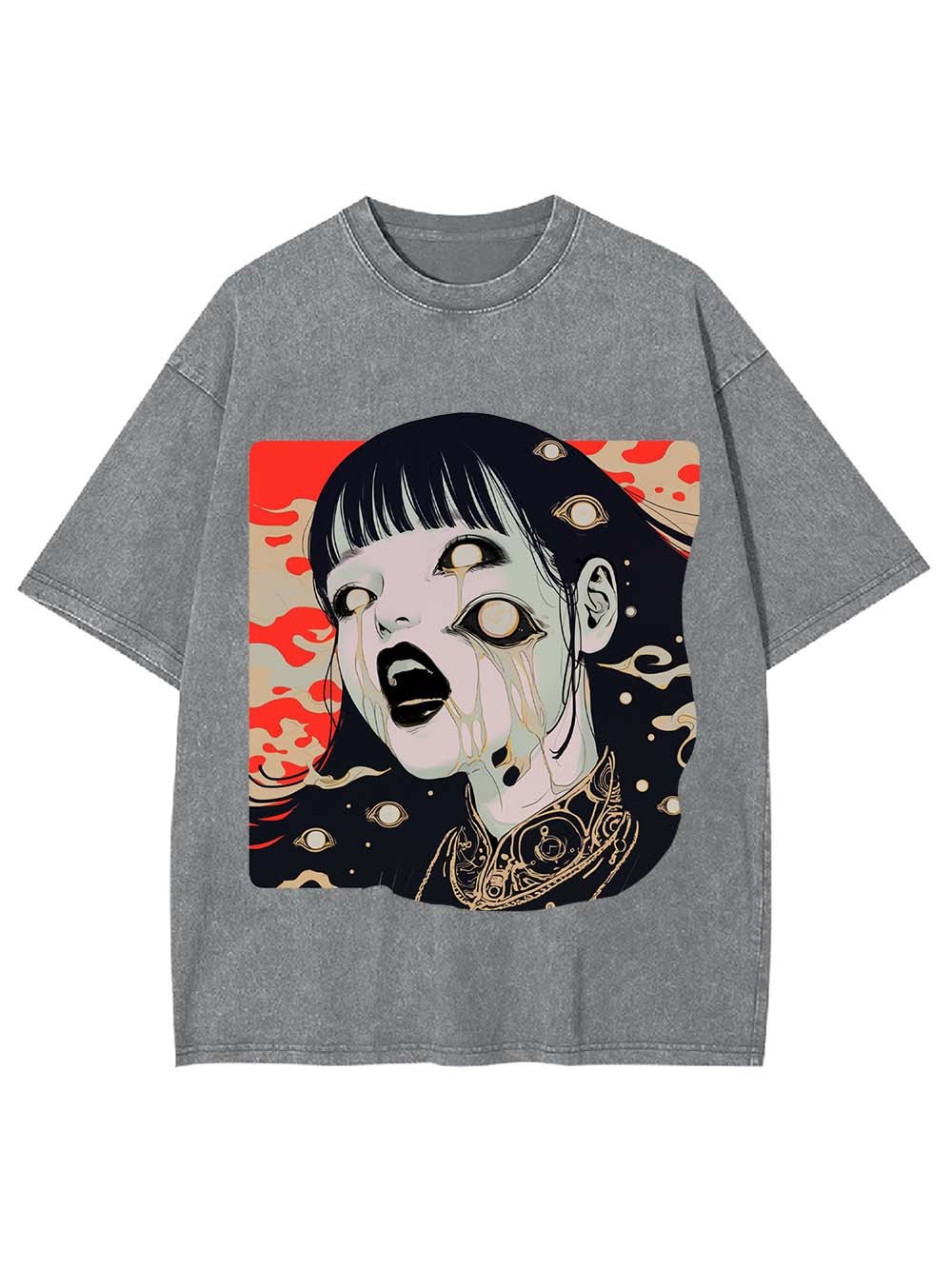 EYES OF CHAOTIC DESPAIR WASHED TSHIRT