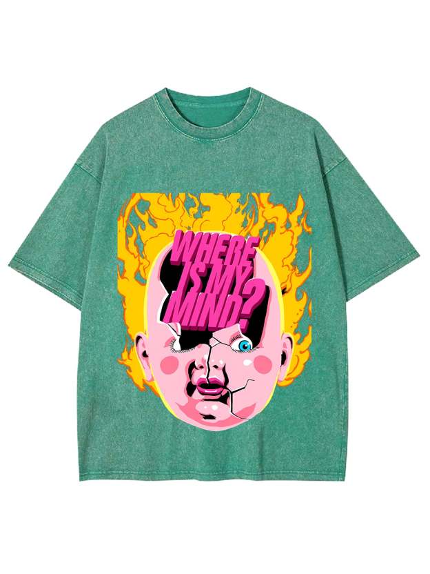 Where Is My Mind? Washed Tshirt