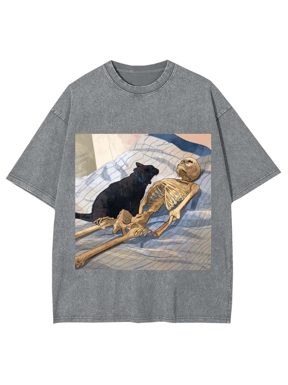 Wake Up Human Washed Tshirt