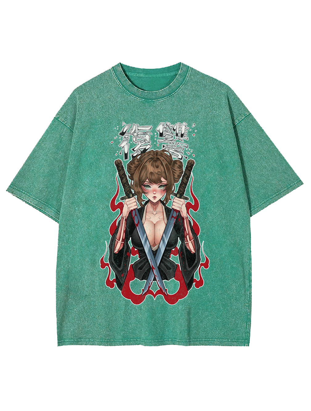 SAMURAI REVENGE WASHED TSHIRT