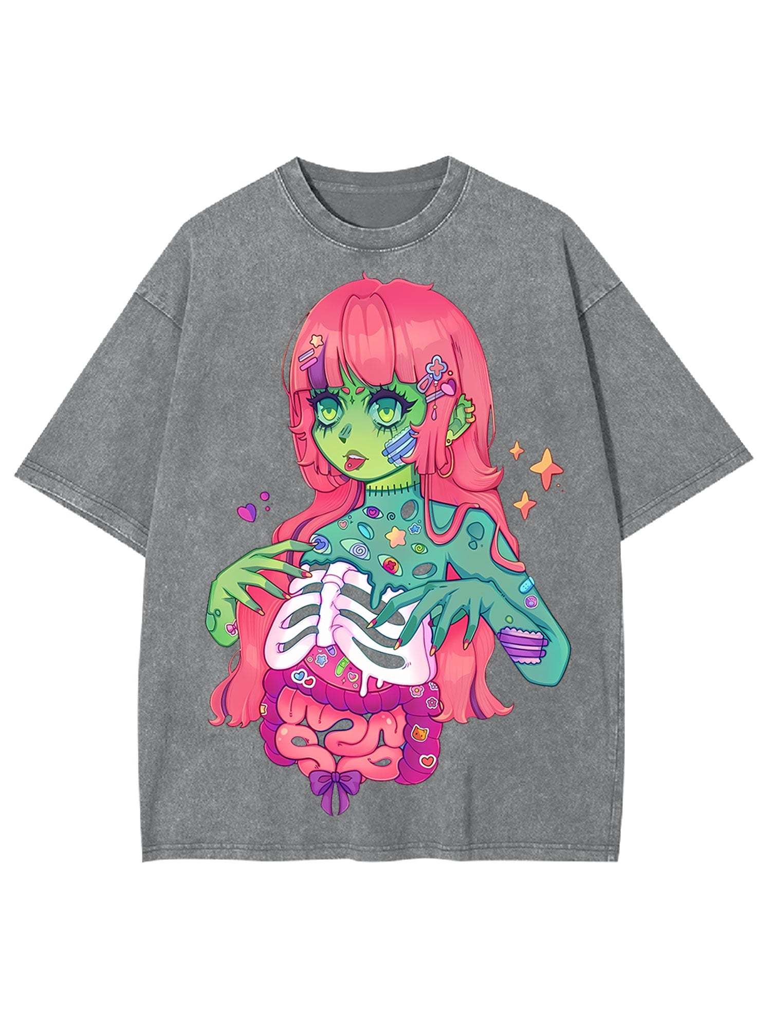 Zombie Sweetheart Washed Tshirt