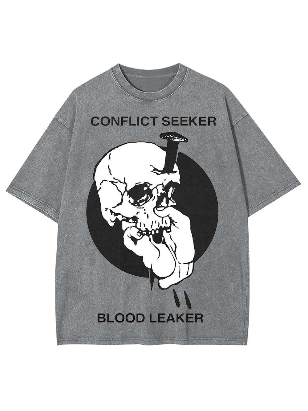 Conflict Seeker Washed Tshirt