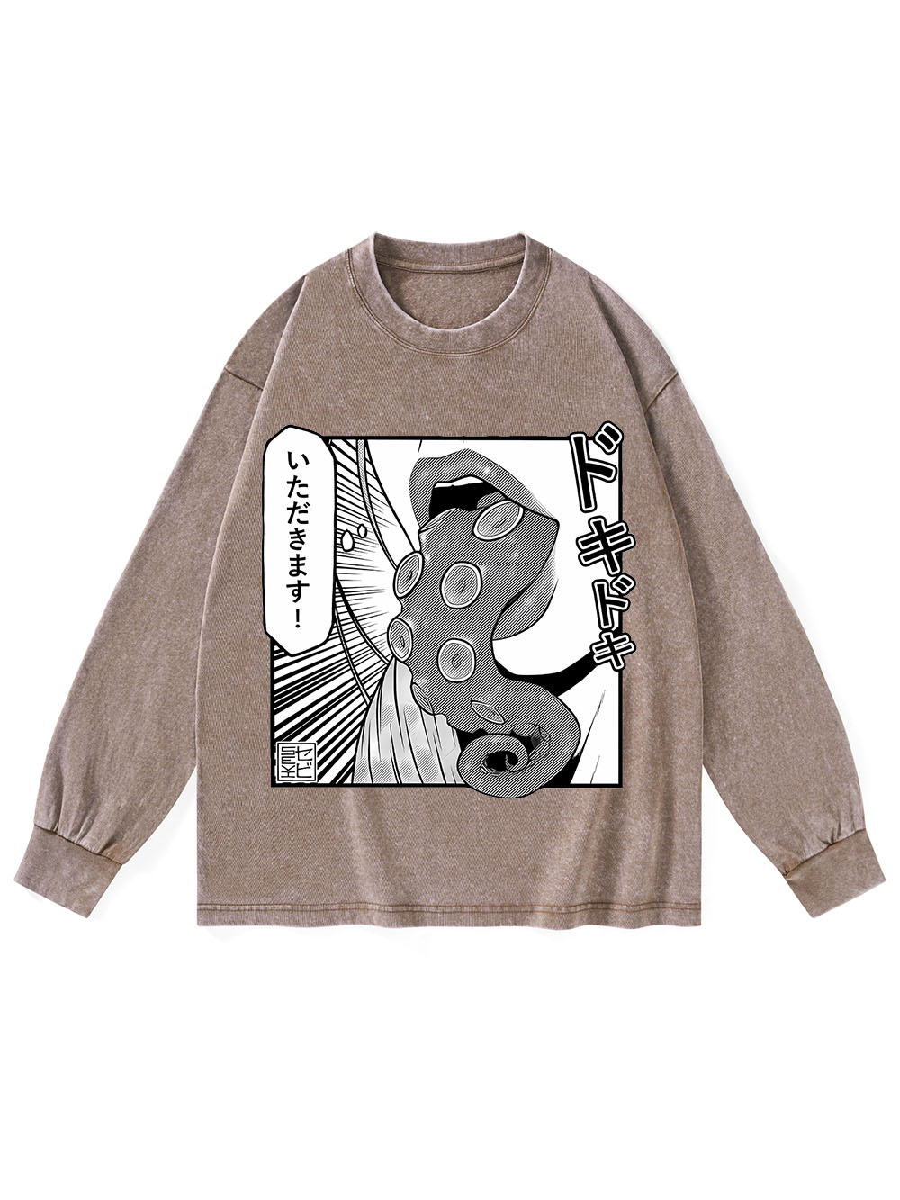 TENTACLE WASHED LONG-SLEEVE TSHIRT