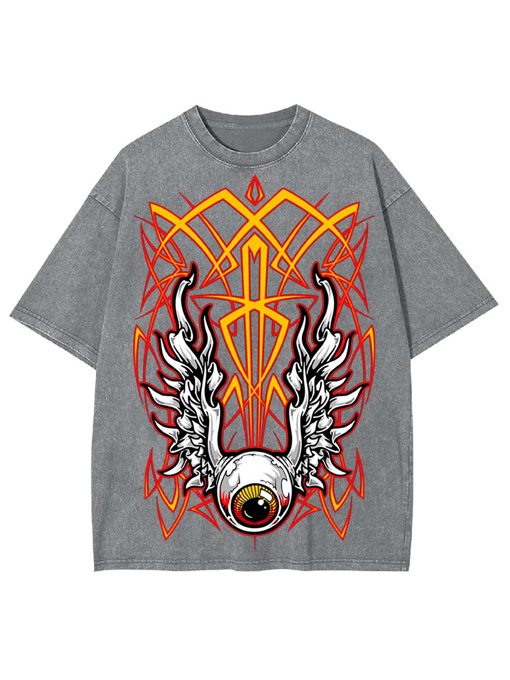 Winged Eye Emblem Washed Tshirt