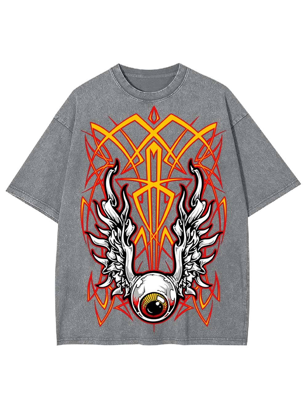 Winged Eye Emblem Washed Tshirt