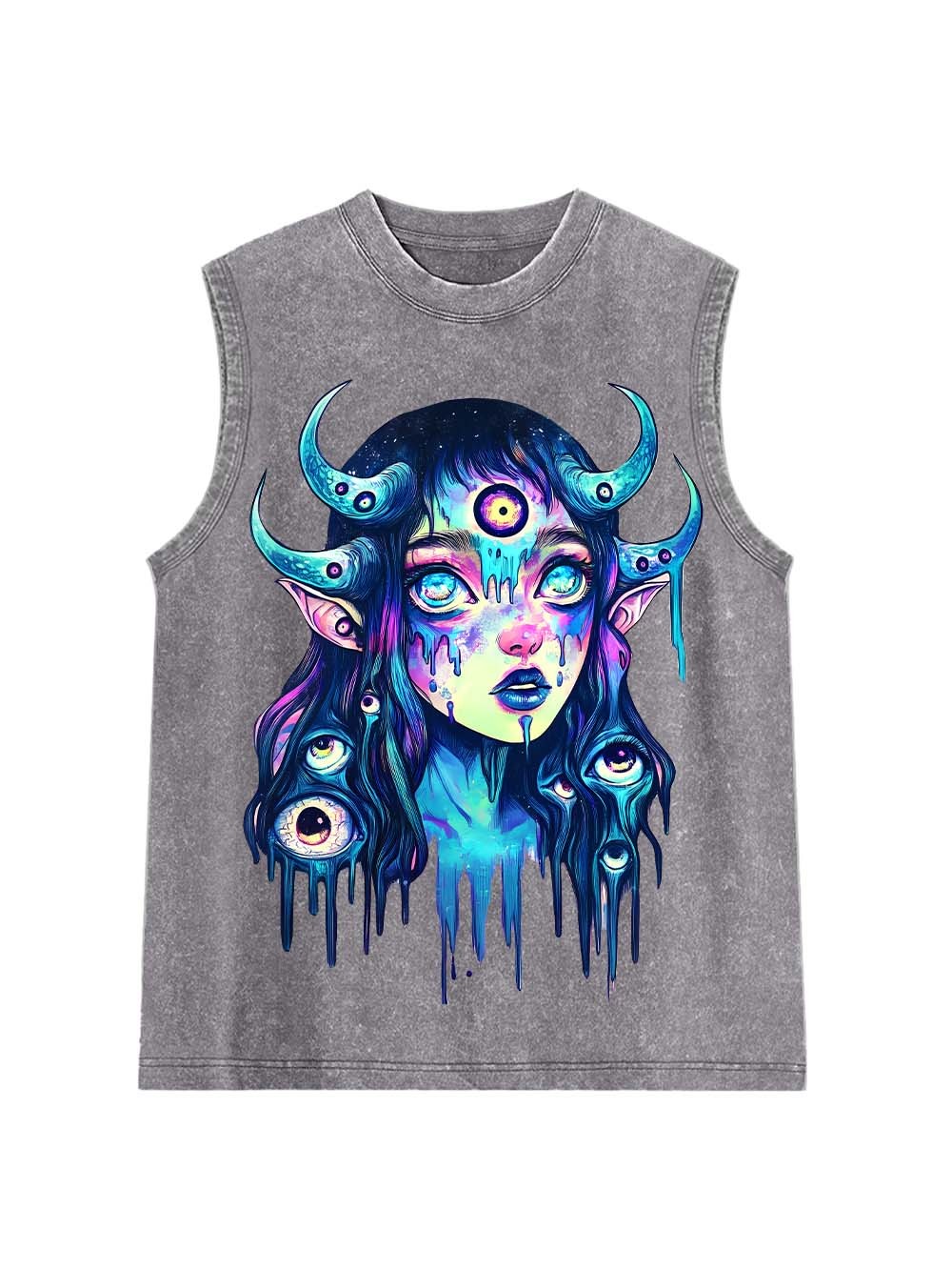 Celestial Visionary Washed Tank Top