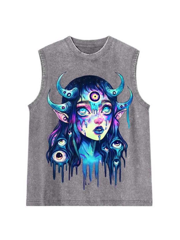 Celestial Visionary Washed Tank Top