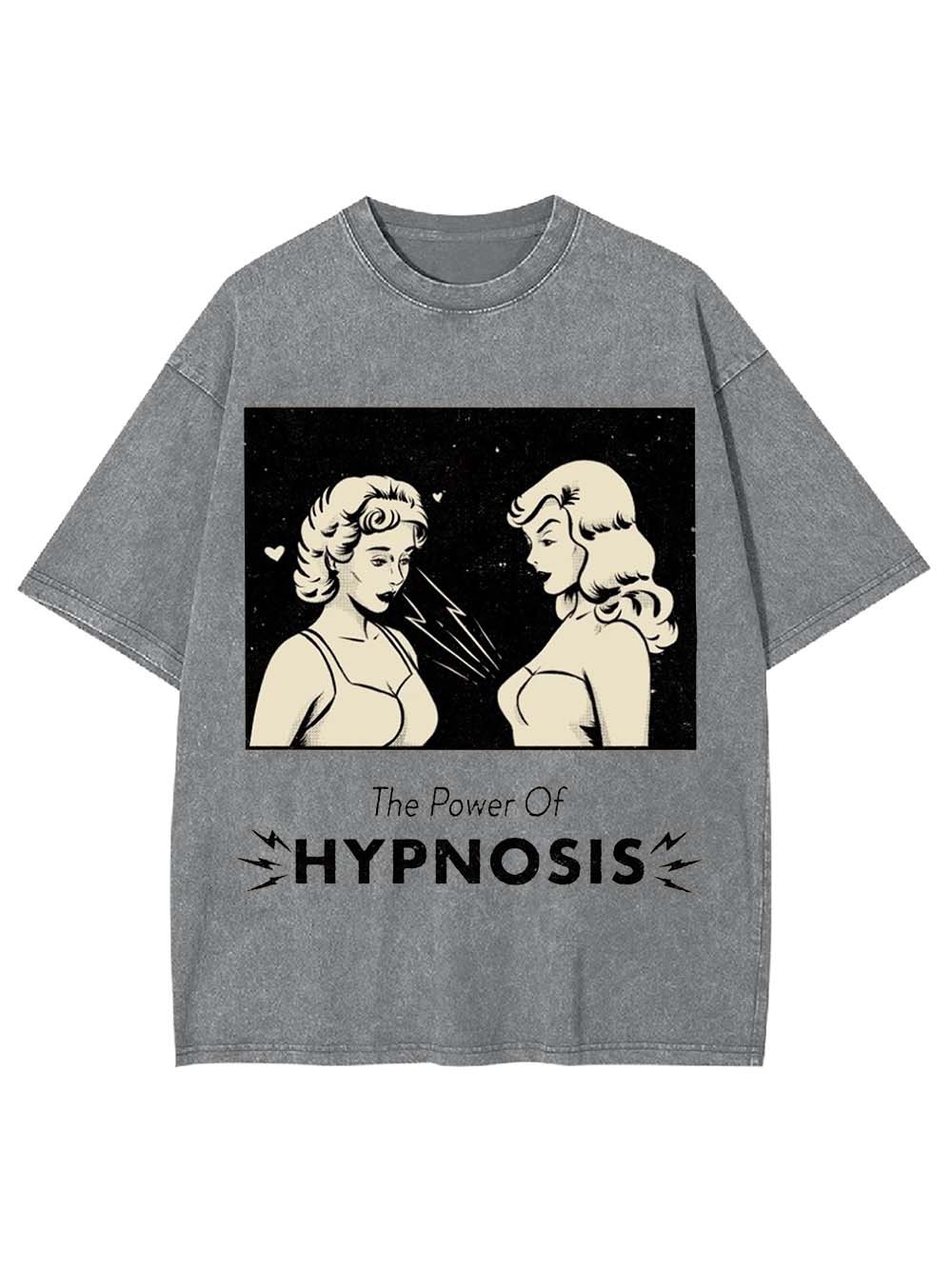 The Power Of Hypnosis Washed Tshirt
