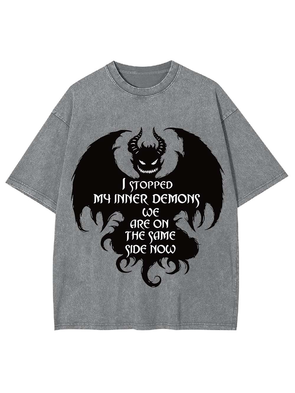 Embracing My Inner Demons Washed Tshirt