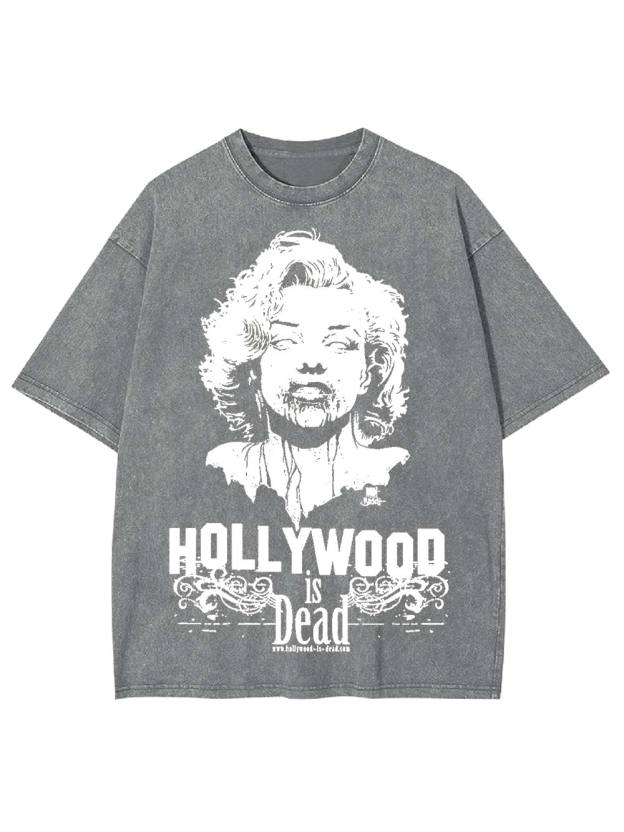 Hollywood Is Dead Washed Tshirt