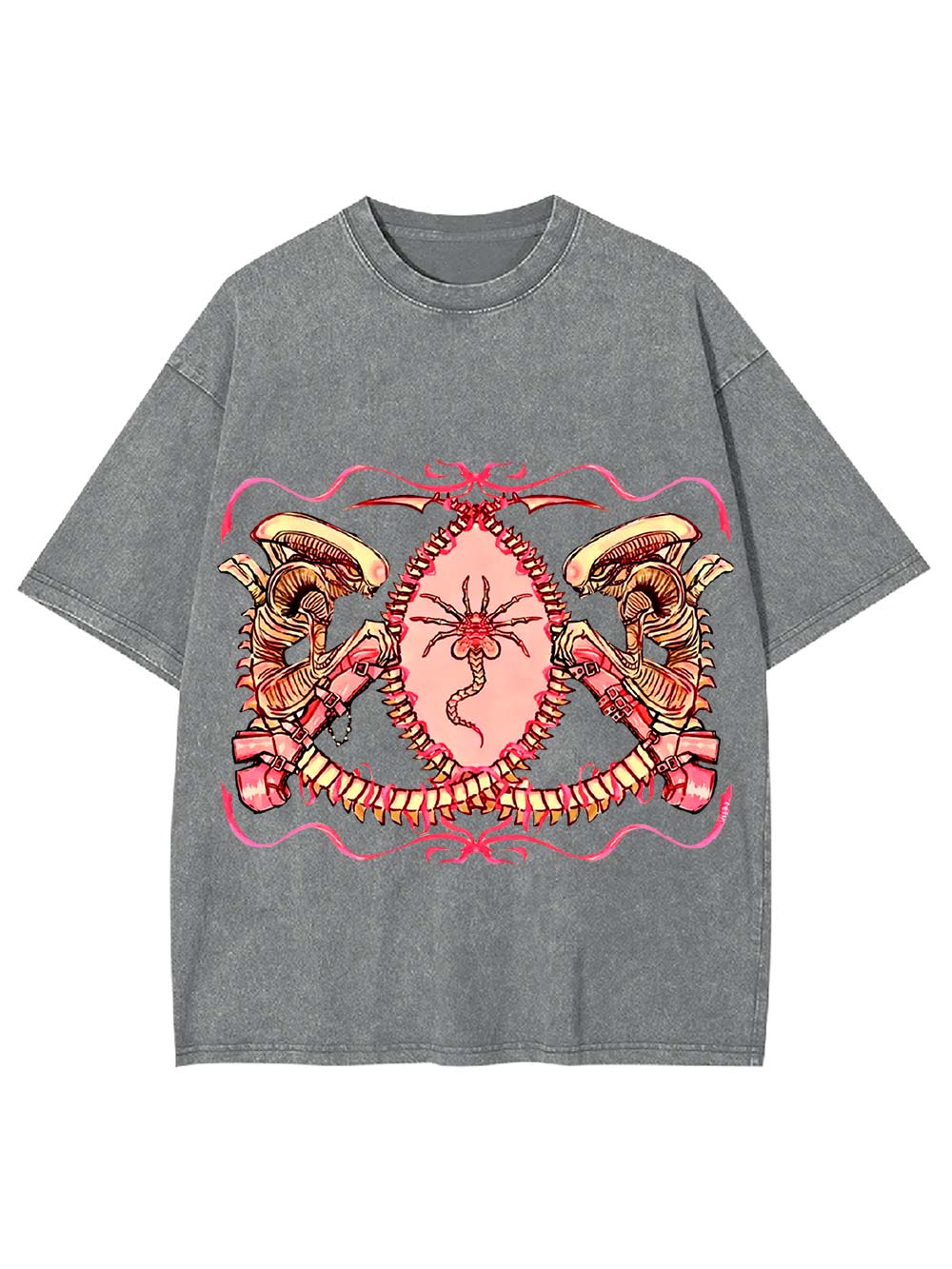 Alien Embrace Washed Tshirt