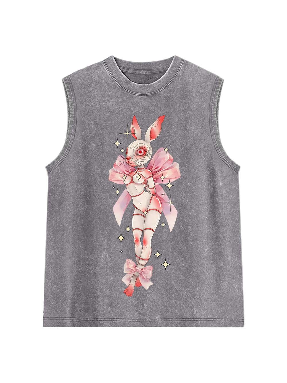 Enchanted Bunny Doll Washed Tank Top
