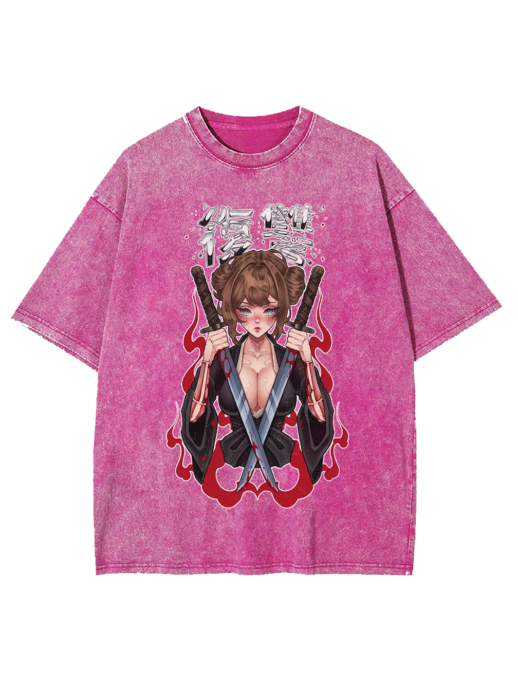 SAMURAI REVENGE WASHED TSHIRT