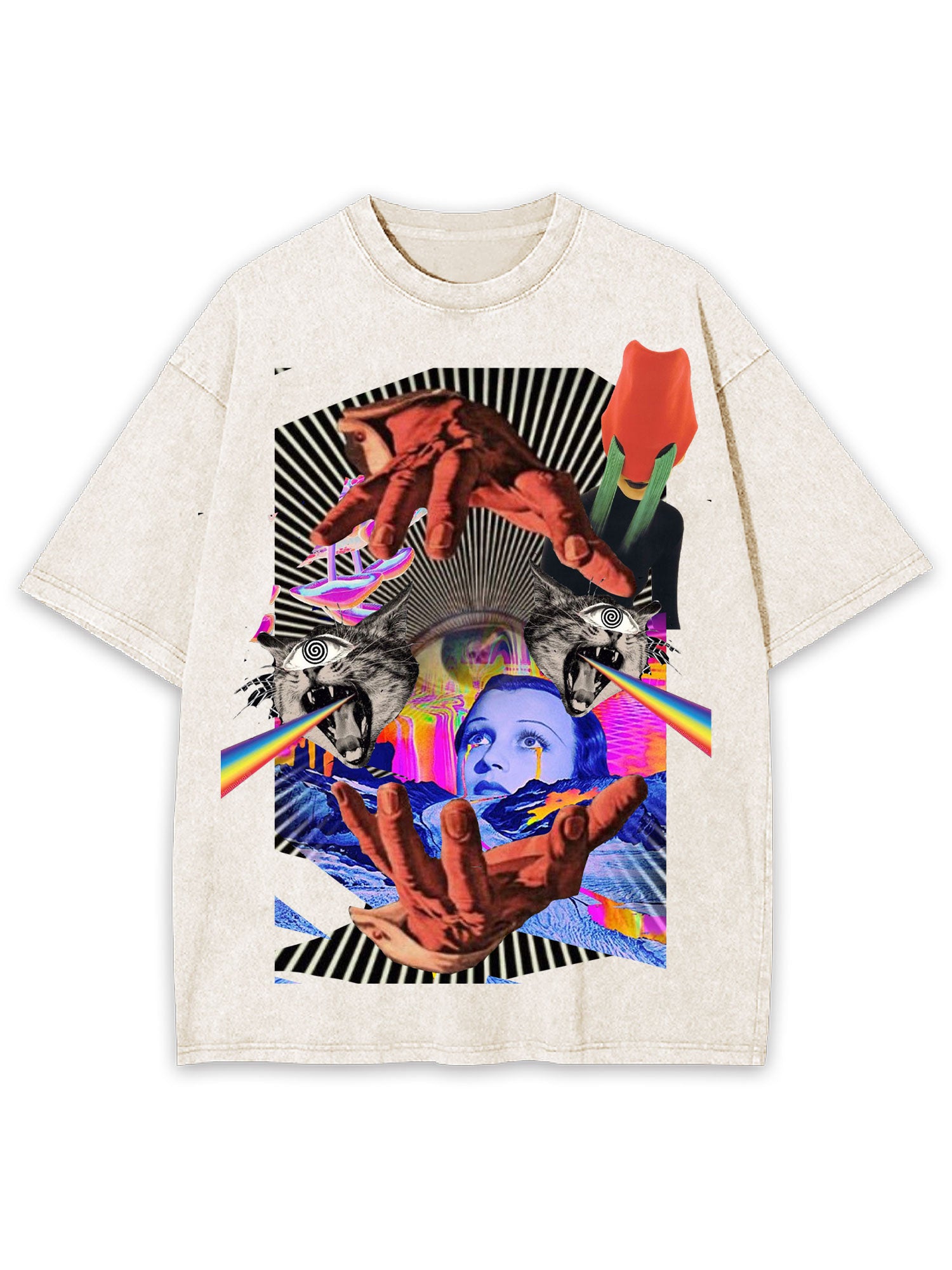 Mind Control Washed Tshirt