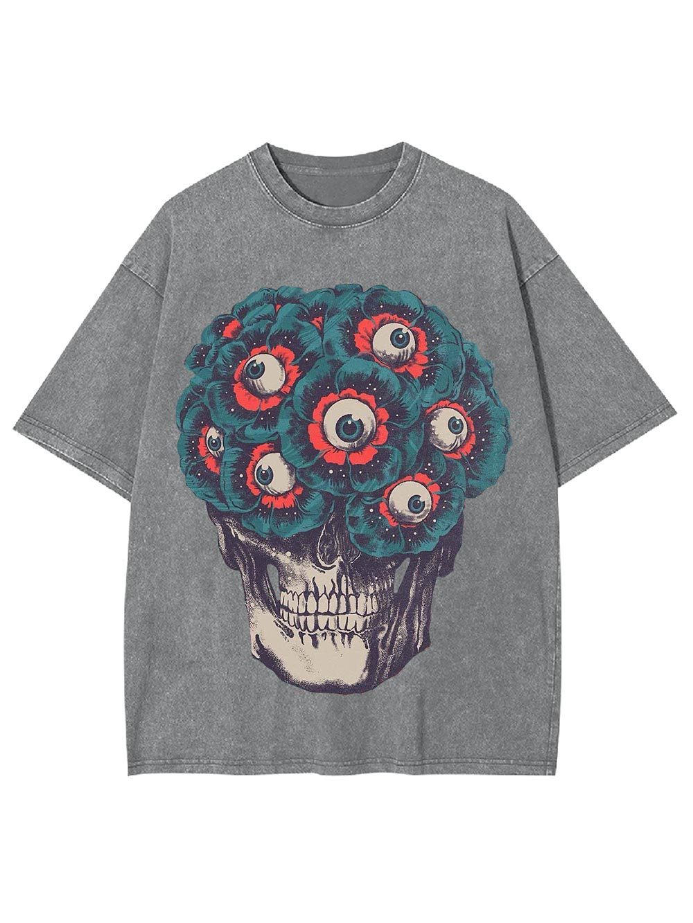 Blooming Gaze Washed Tshirt