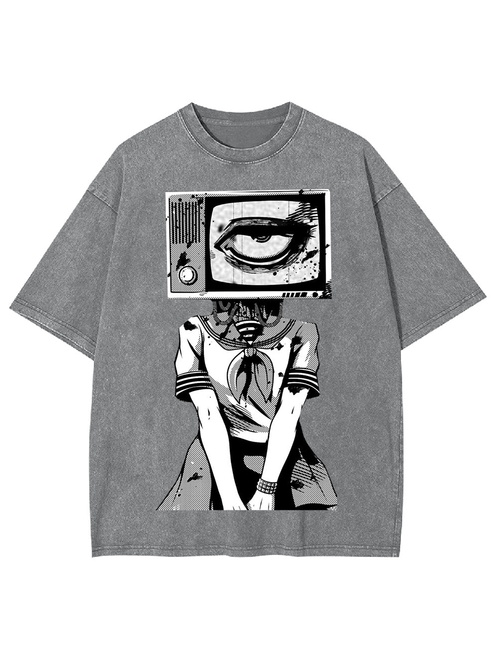 Eye On Screen Washed Tshirt