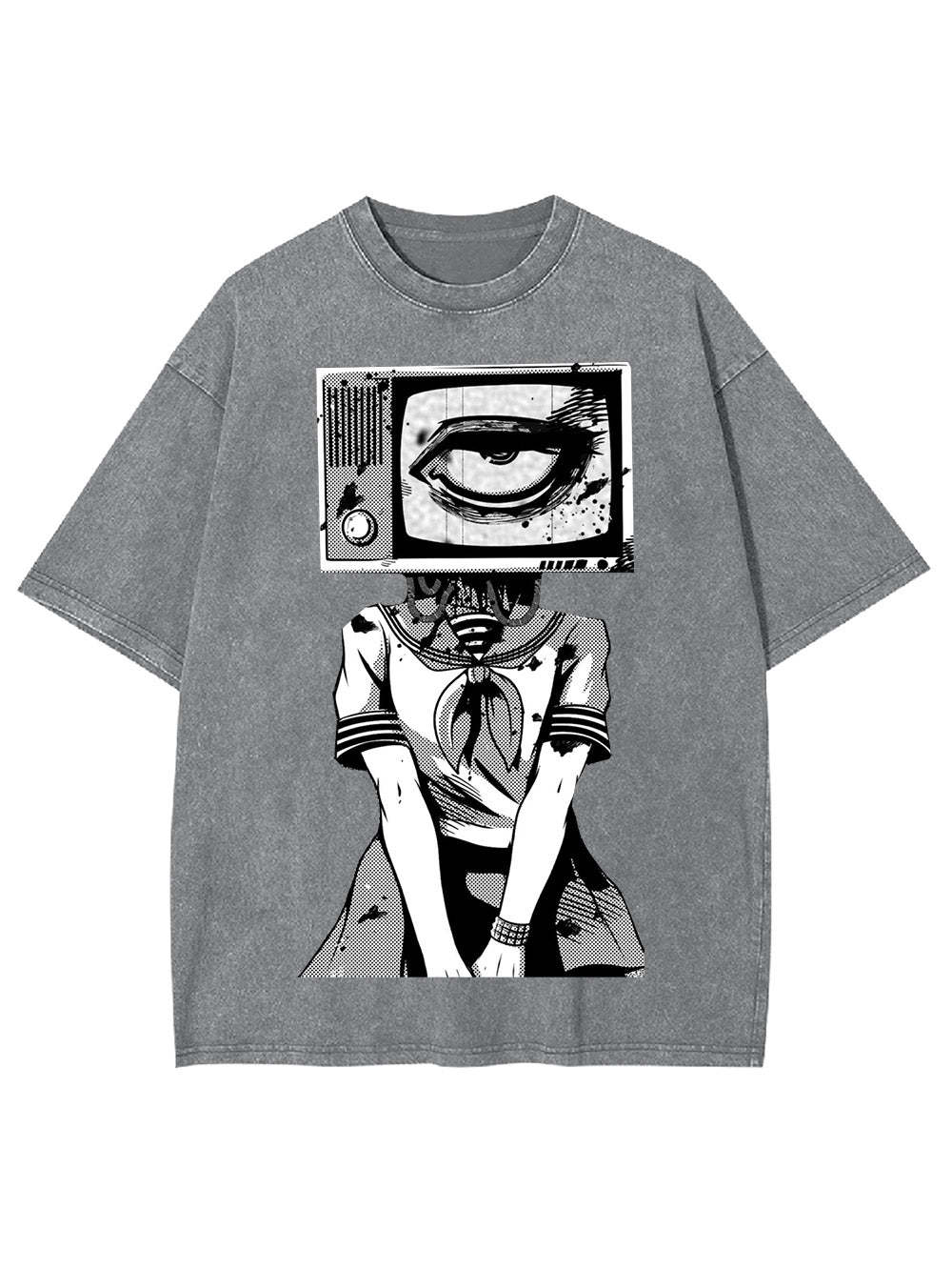 Eye On Screen Washed Tshirt