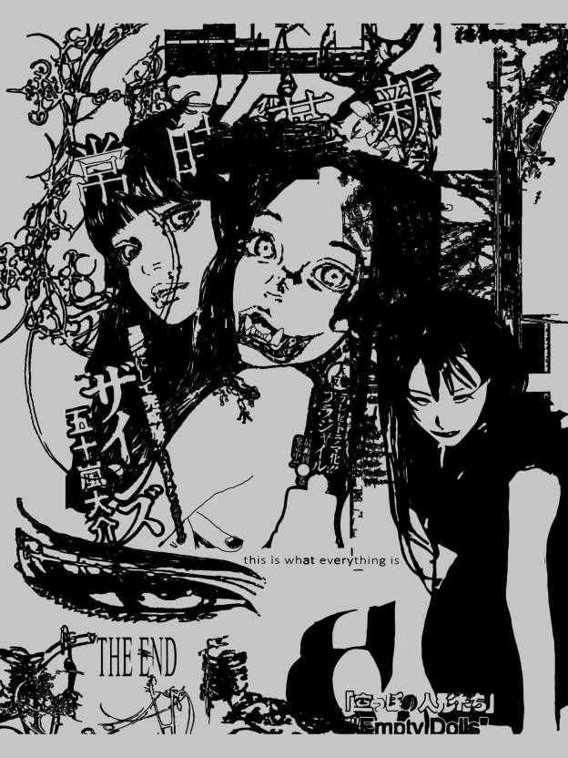 FRAGMENTS OF THE VOID WASHED TSHIRT