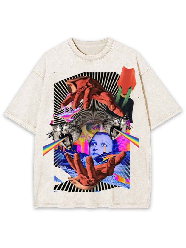 Mind Control Washed Tshirt