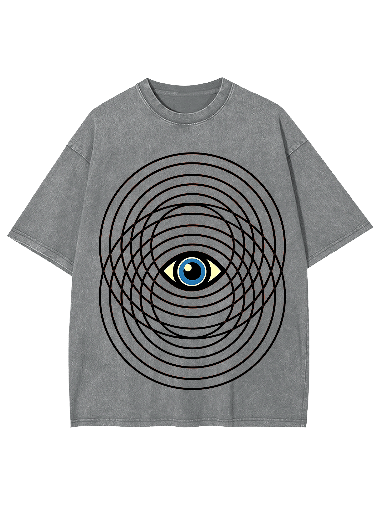 Eye Of Illusion Washed Tshirt