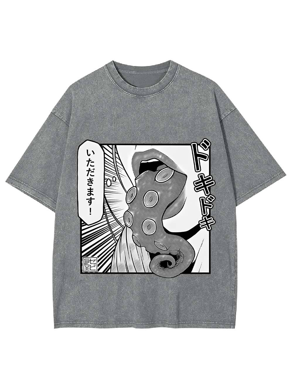 Tentacle Washed Tshirt