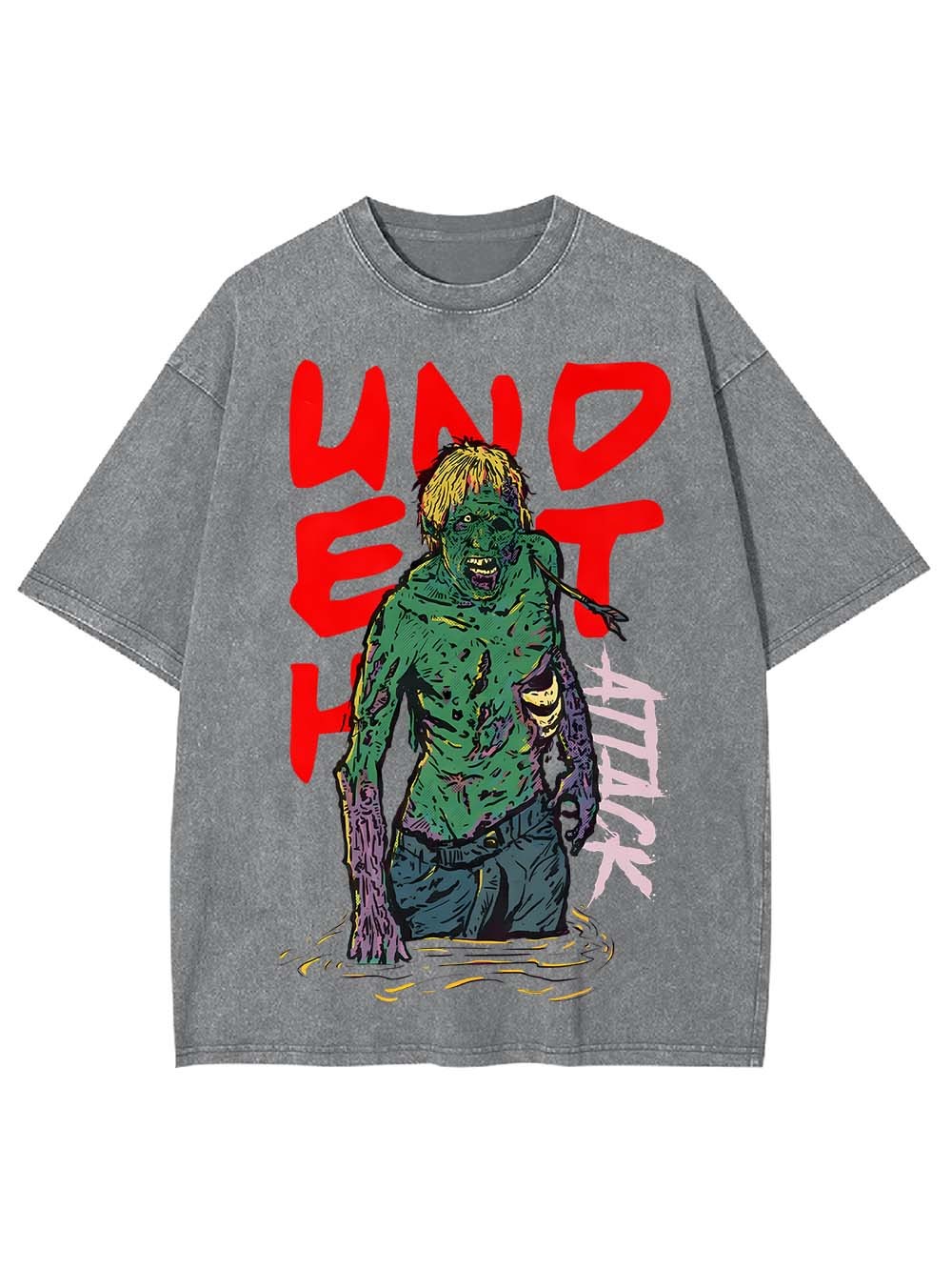 Under Attack Washed Tshirt