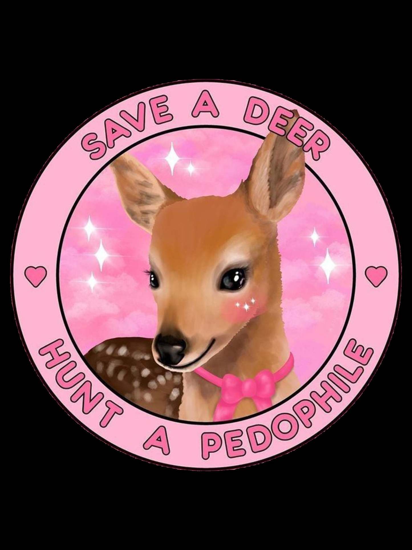 Save A Deer Hunt A Pedophile Washed Tshirt