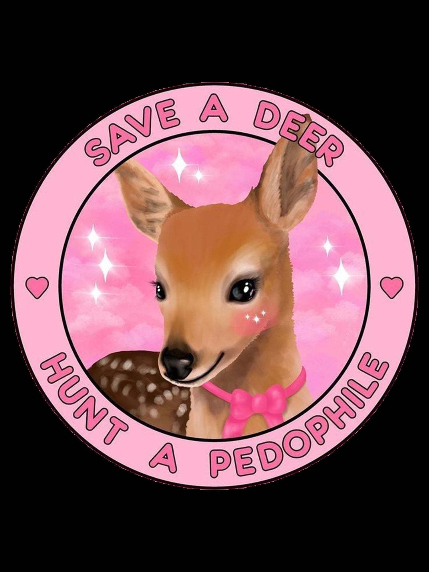 Save A Deer Hunt A Pedophile Washed Tshirt