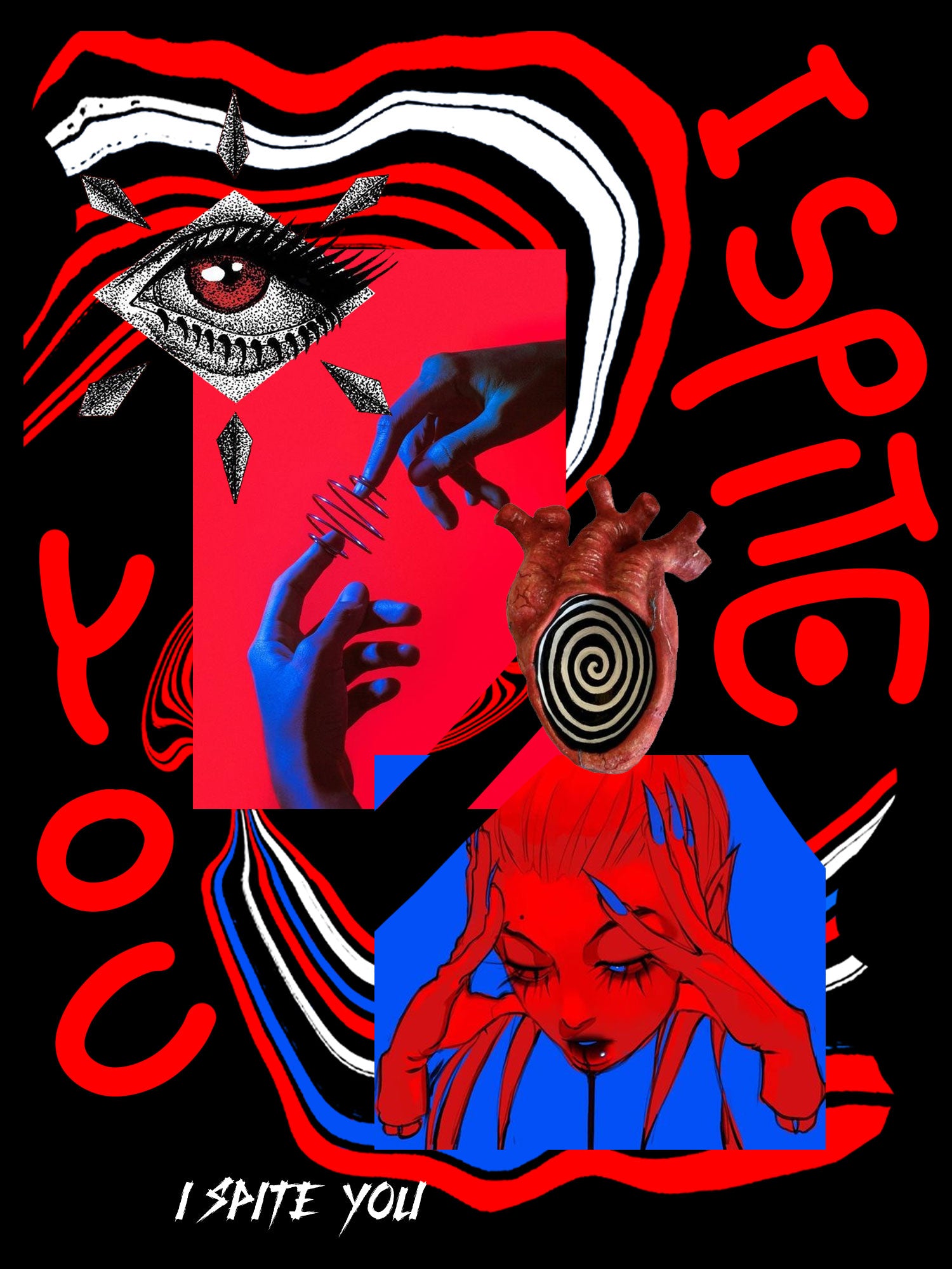 I Spite You Washed Tshirt