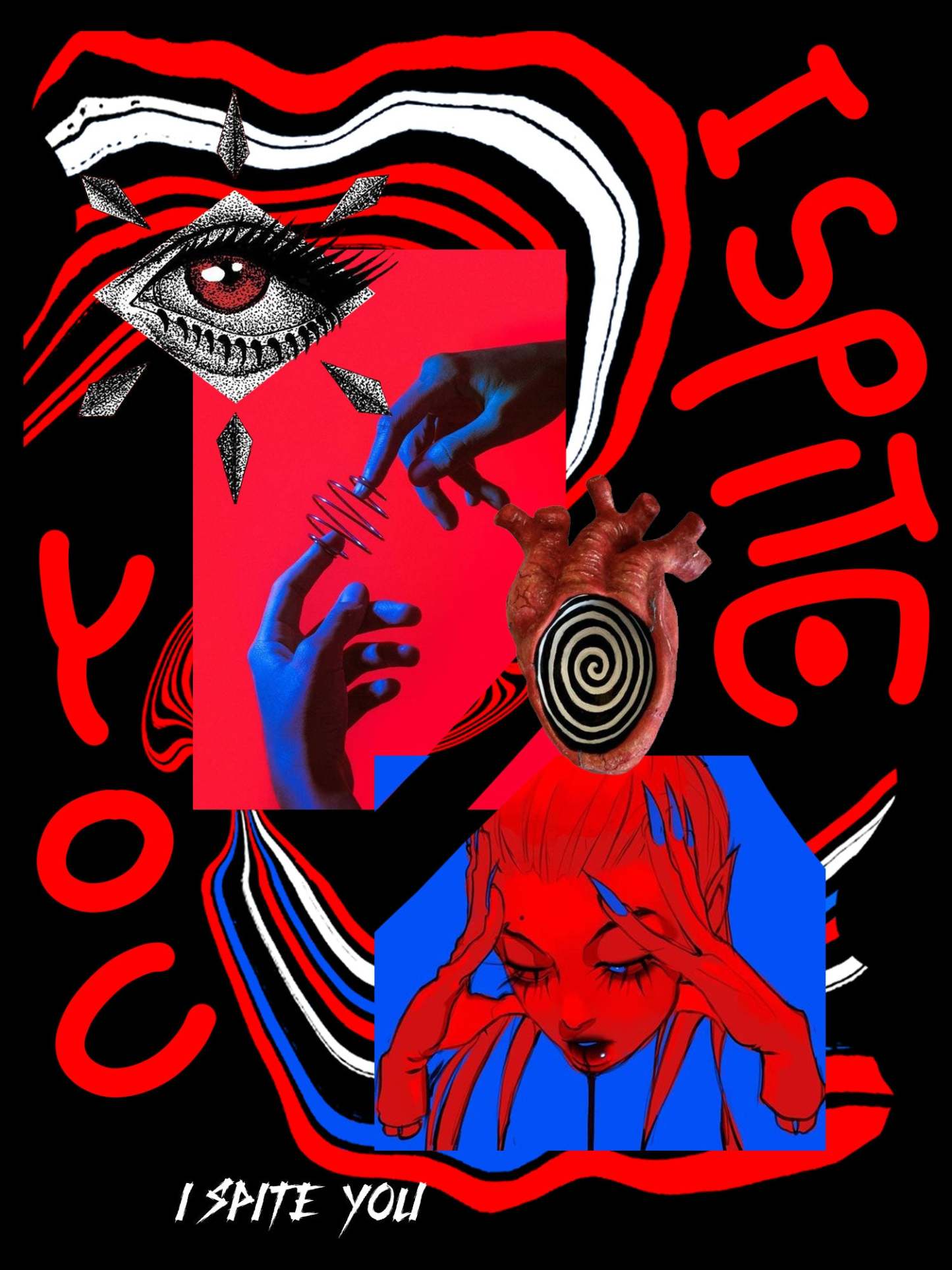 I Spite You Washed Tshirt