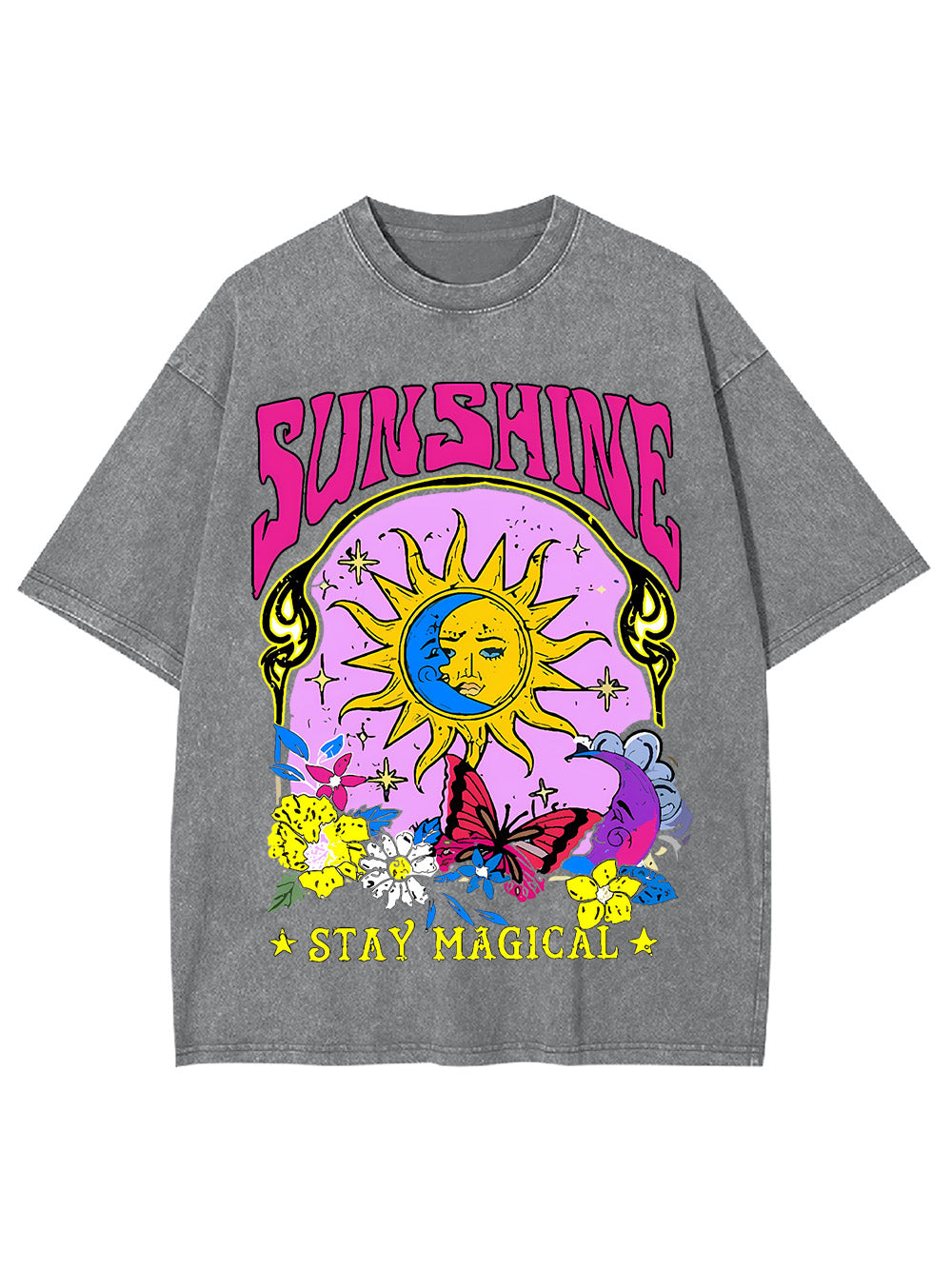 Sunshine Stay Magical Washed Tshirt