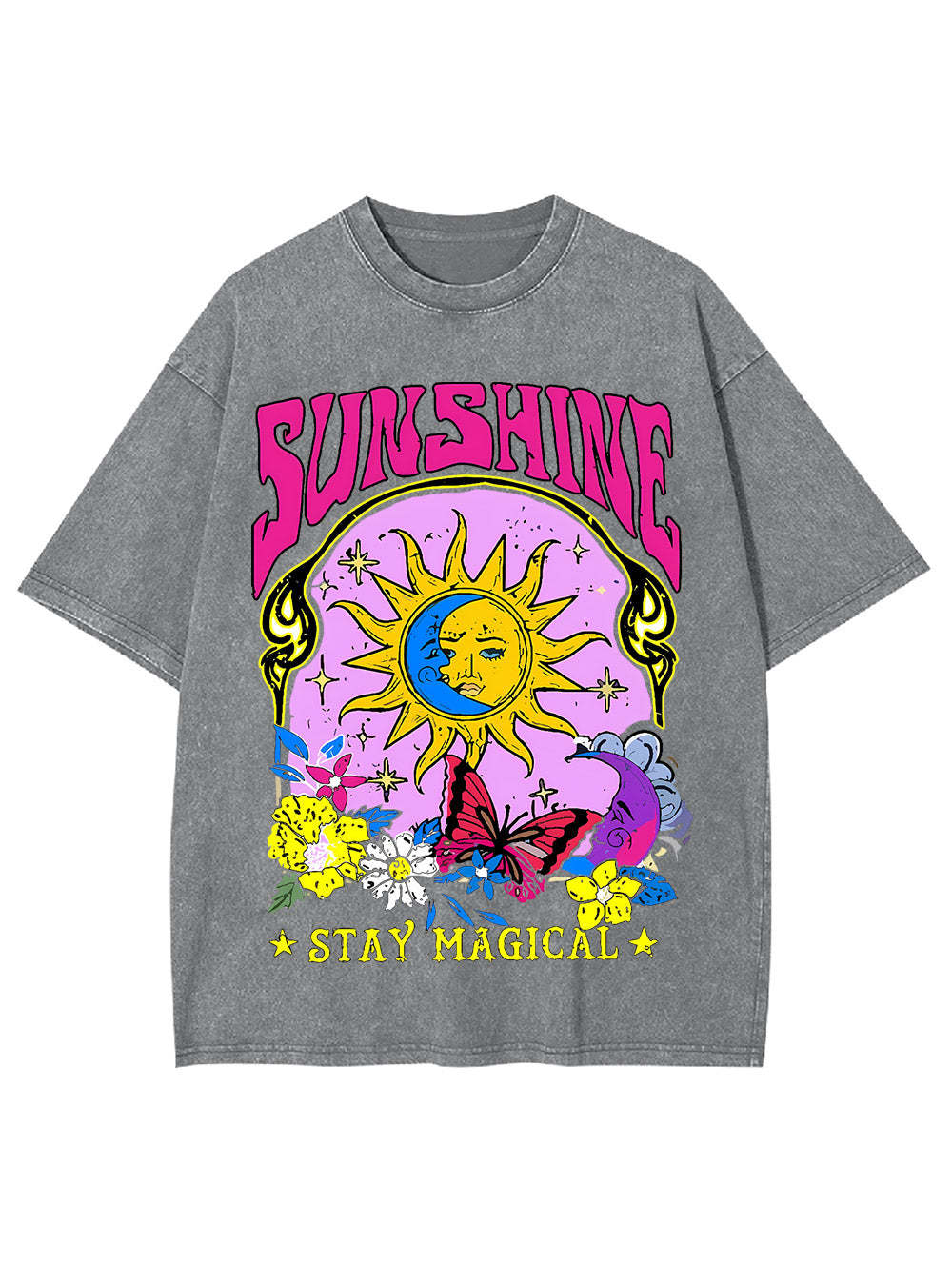 Sunshine Stay Magical Washed Tshirt