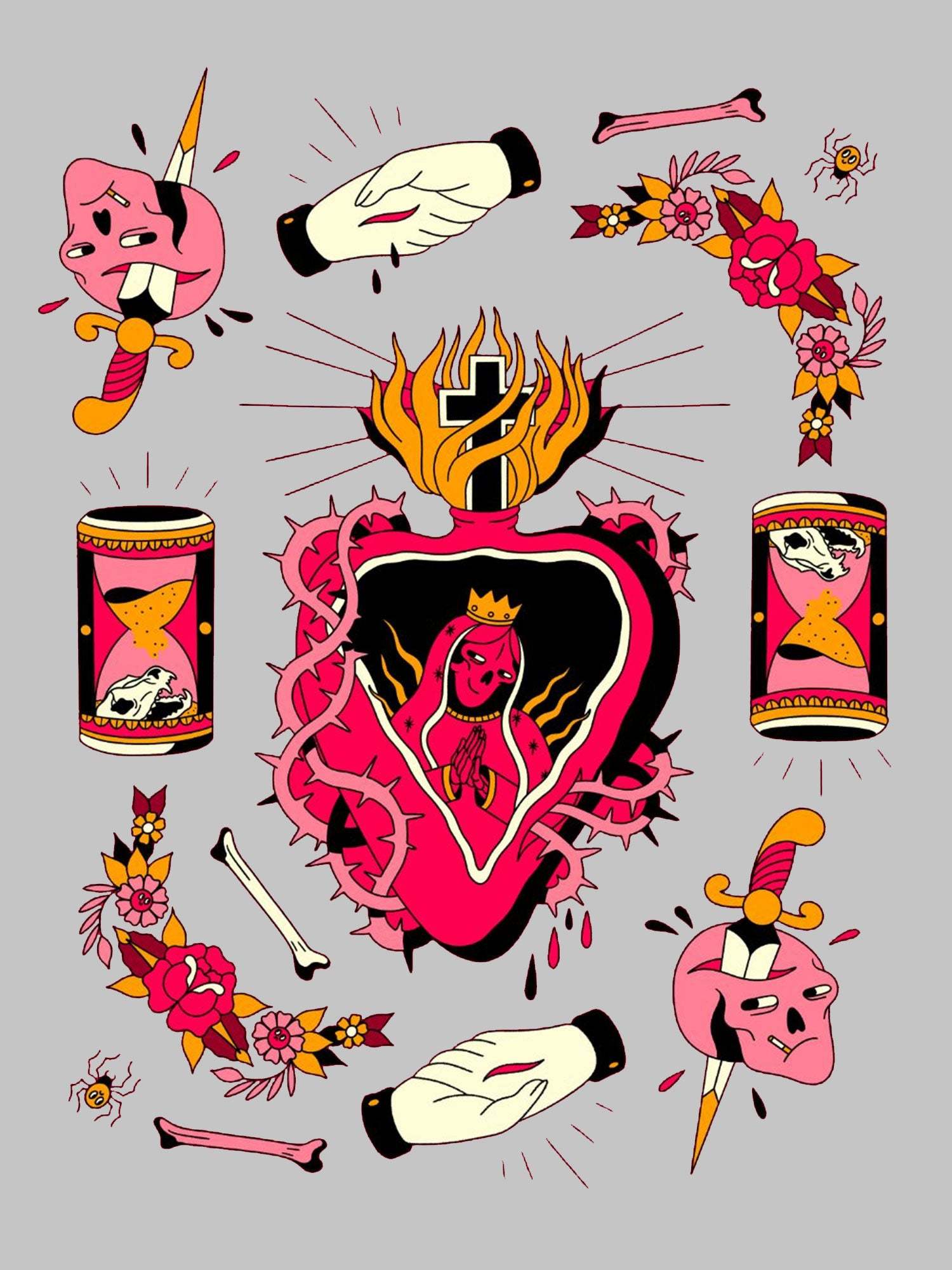 Heart Of Thorns Washed Tshirt