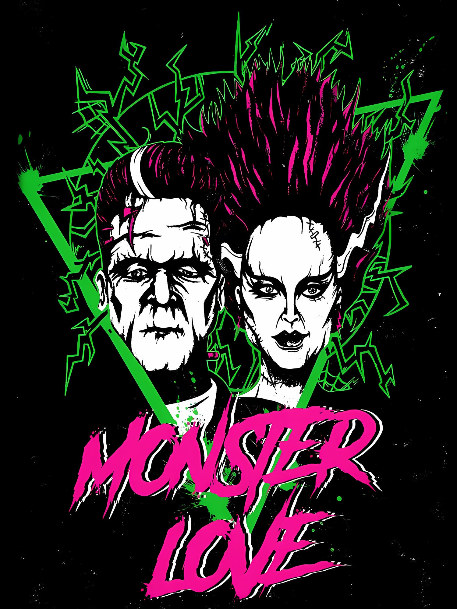Monster Love Washed Tshirt