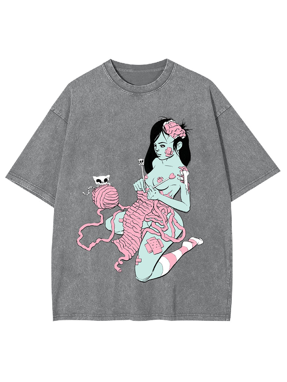 Knitting The Unraveled Self Washed Tshirt