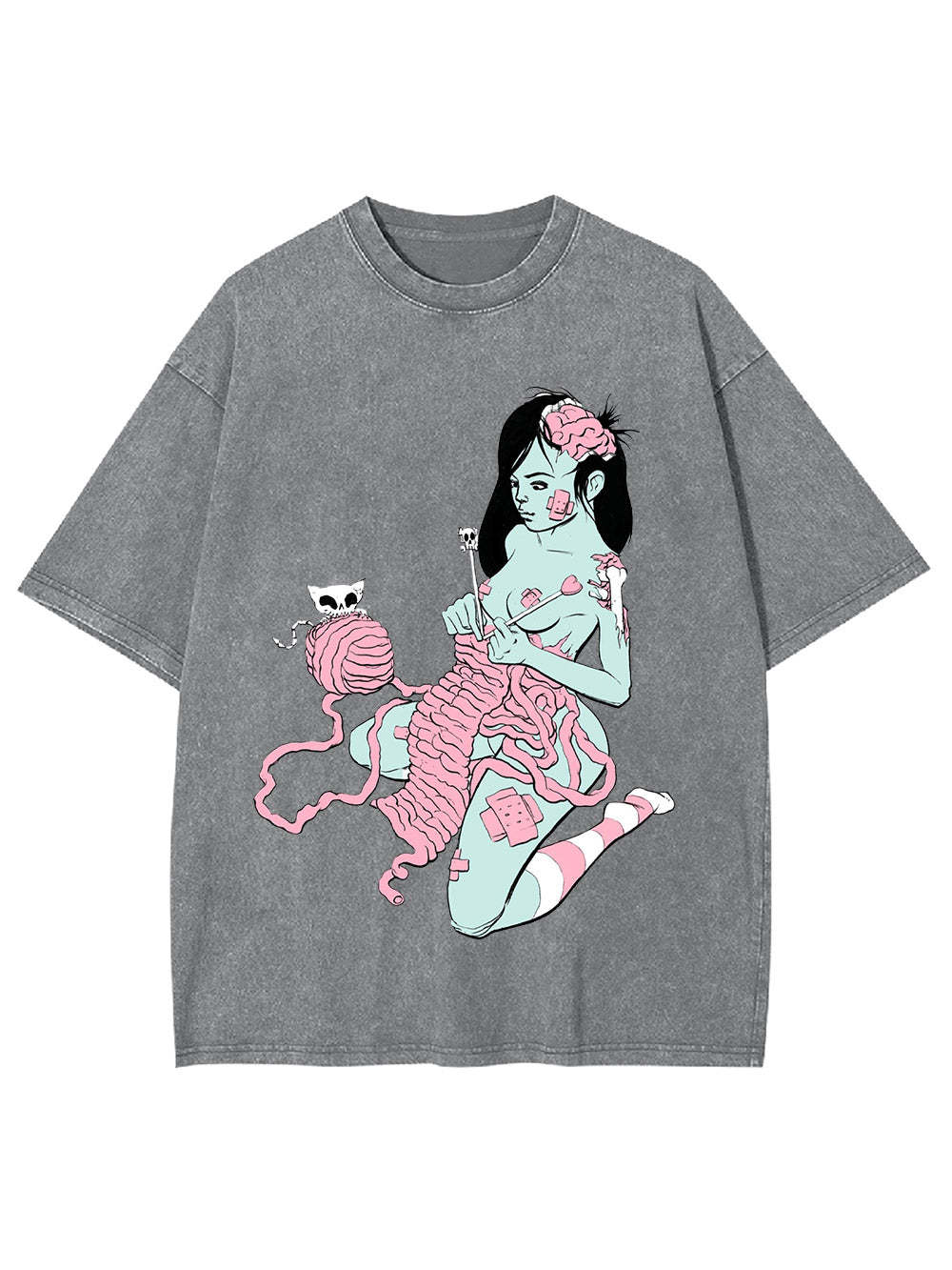 Knitting The Unraveled Self Washed Tshirt