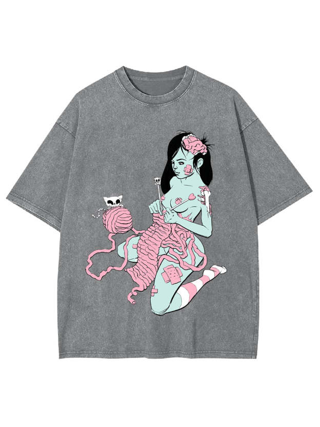 Knitting The Unraveled Self Washed Tshirt