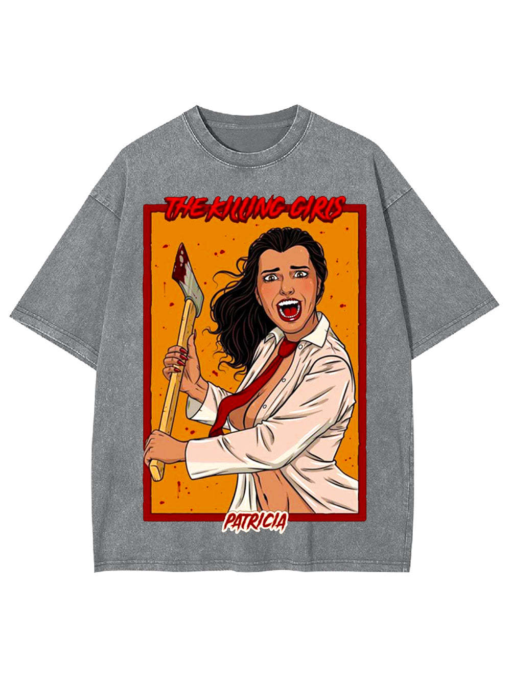 THE KILLING GIRLS WASHED TSHIRT