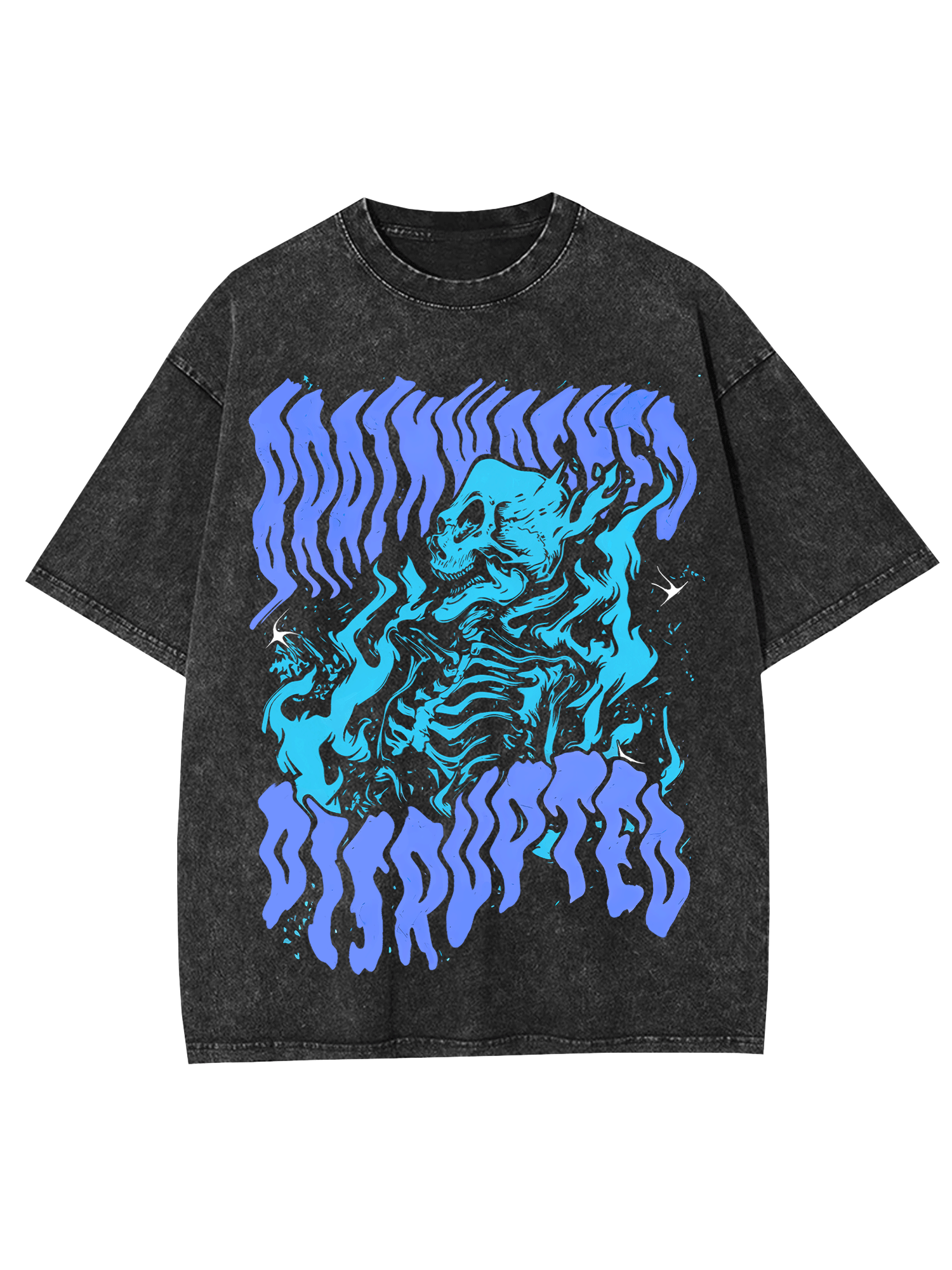 Brainwashed Disrupted Washed Tshirt-ClassyOutlaw Sale