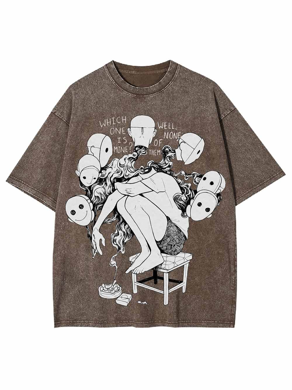 WHICH ONE IS MINE WASHED TSHIRT