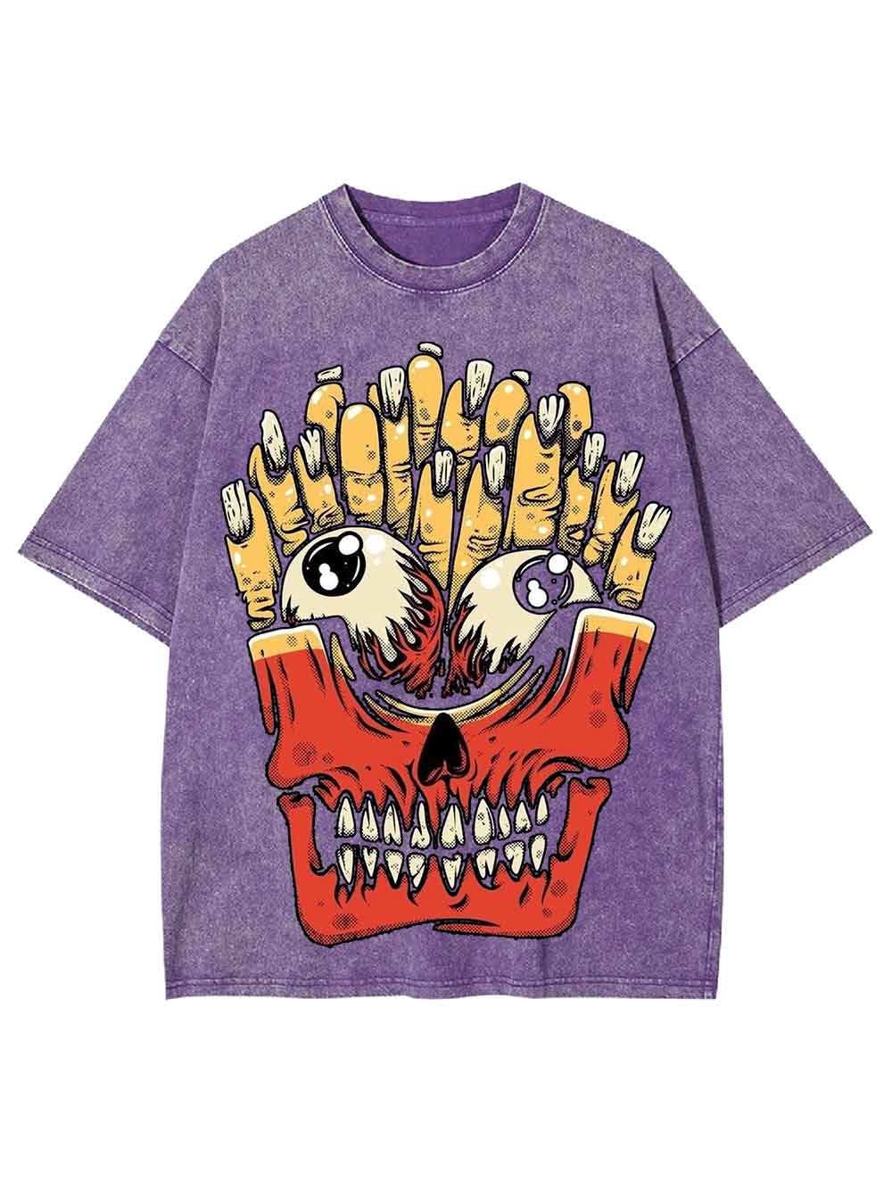 Finger Fries Washed Tshirt