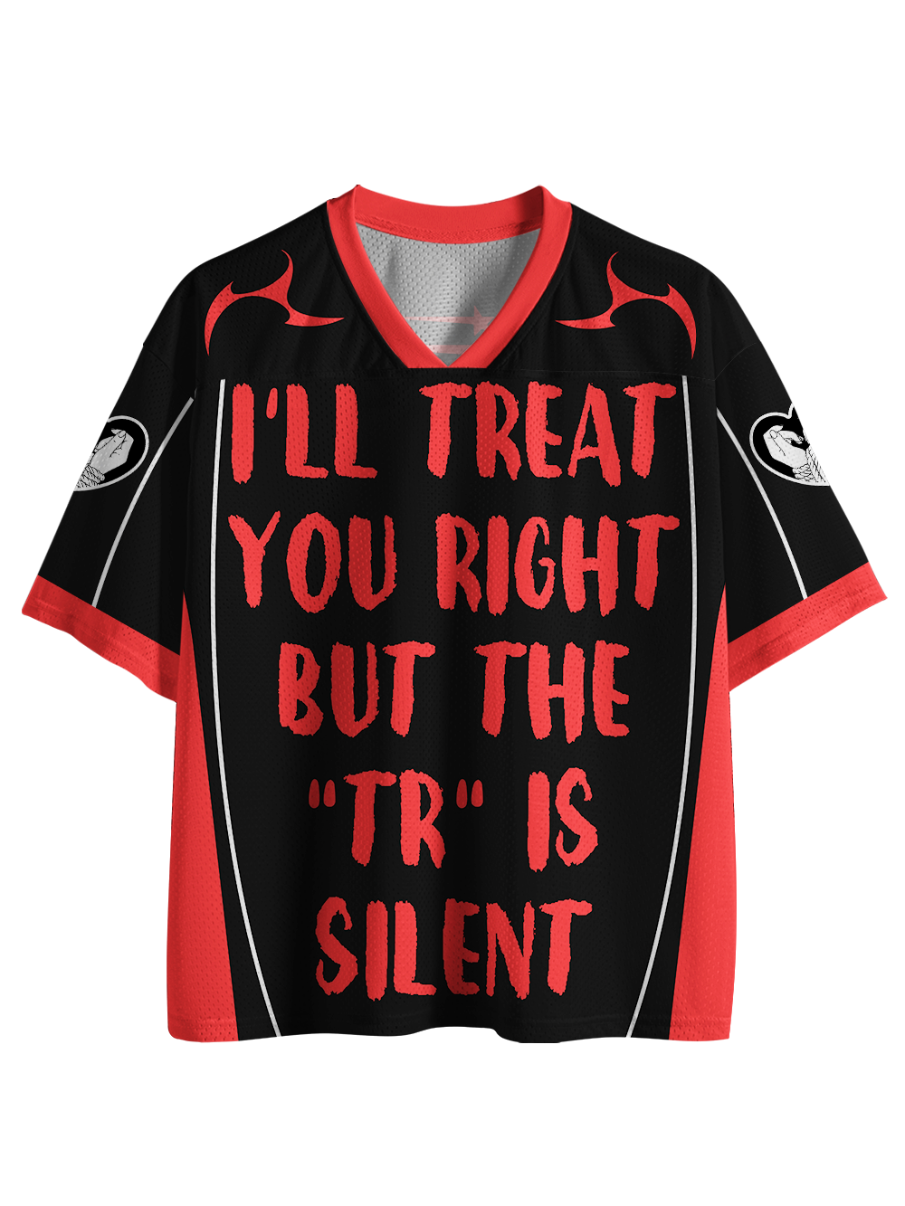 SILENT TREAT ATTITUDE MESH JERSEY