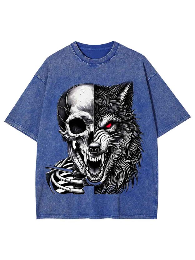 Duality of Life Washed Tshirt