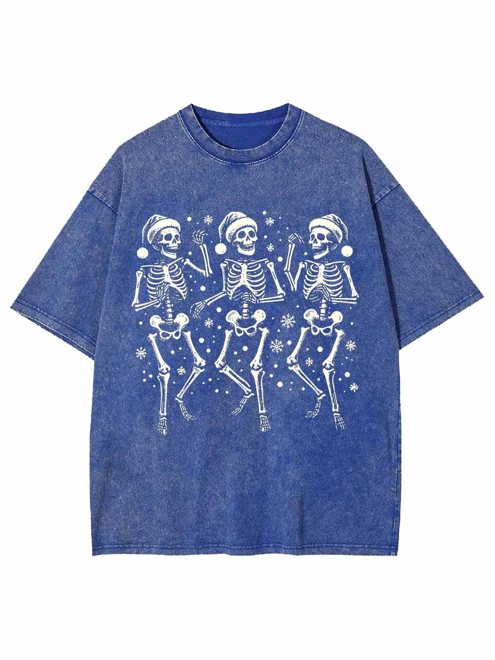 SKELETON Washed Tshirt