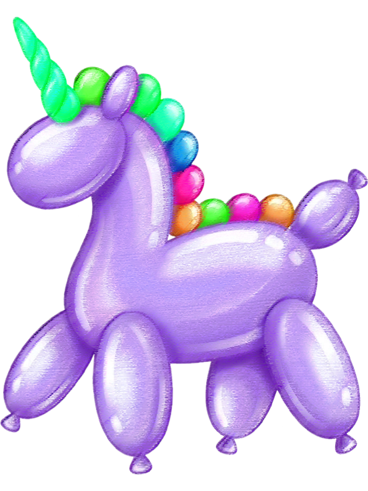 Balloon Unicorn Washed Tshirt