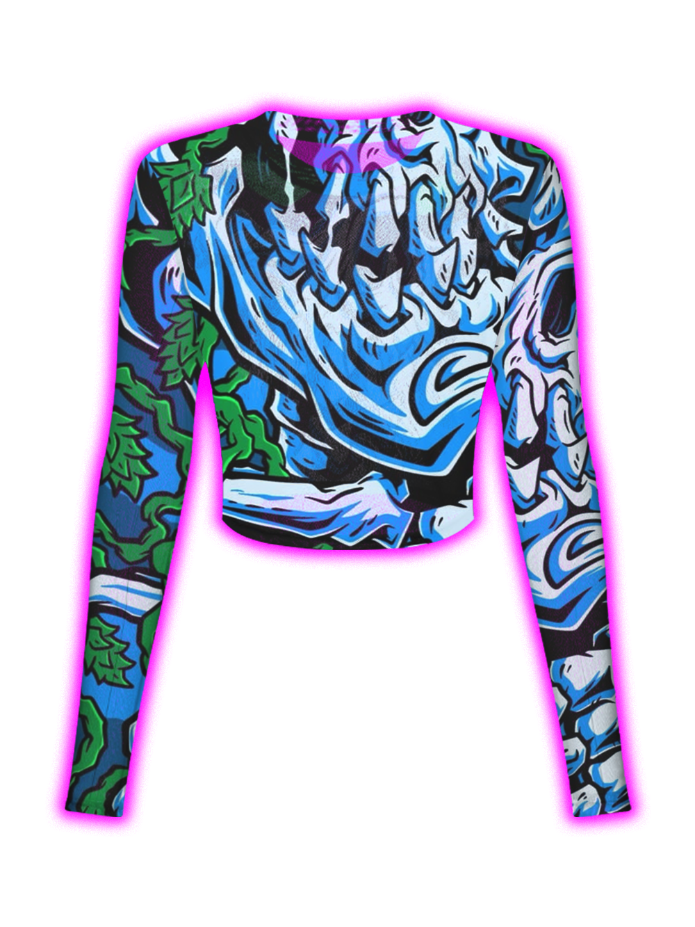 MONSTER SKULL MESH TOP