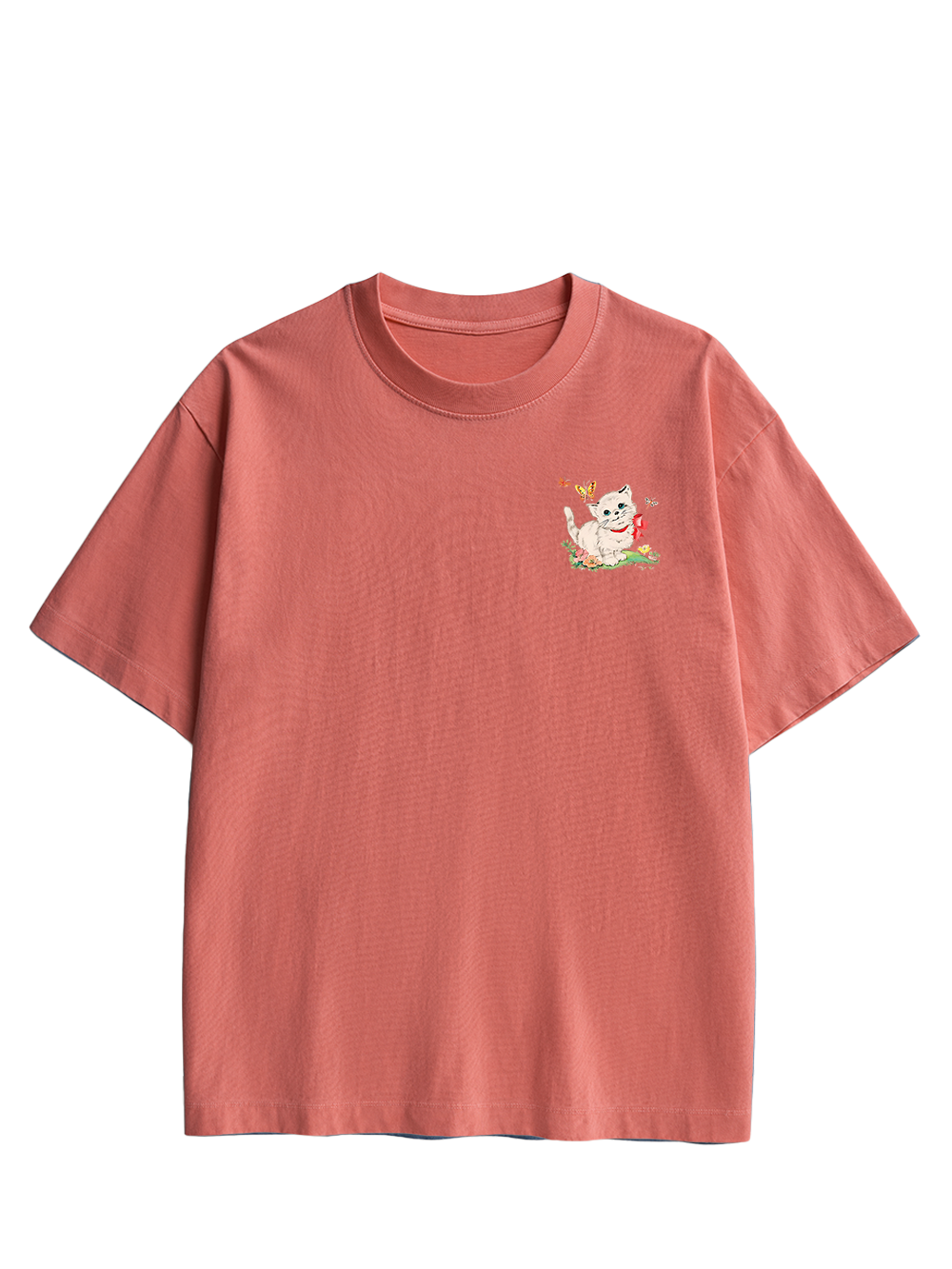 Cute Crisis Double Sided Print Washed TShirt