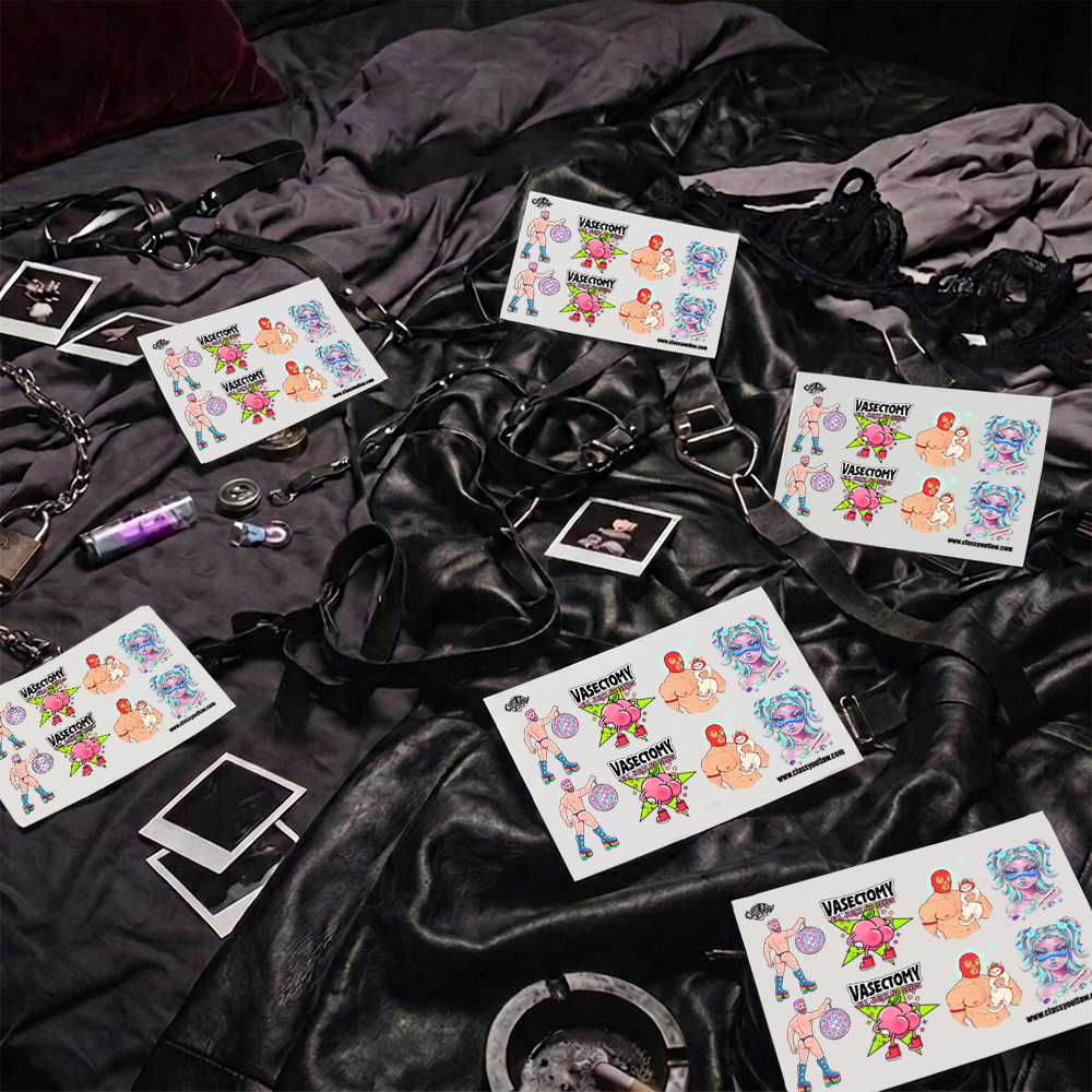 KINKY FUN TEMPORARY TATTOOS
